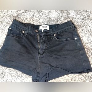 PINK black jean shorts size 4. 170/66A
